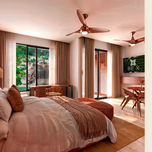 Departamento En Venta En Playa Del Carmen, Be X, Tipo Estudio Con Un Diseño Único
