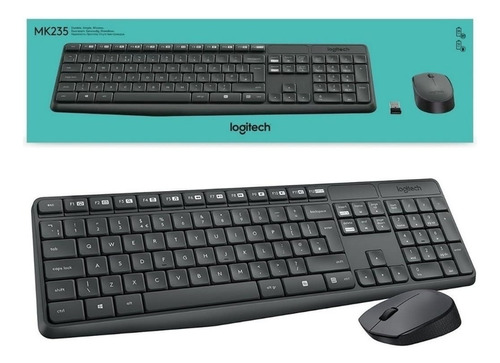 Logitech 920-007901 Combo Mk235 Inalambrico