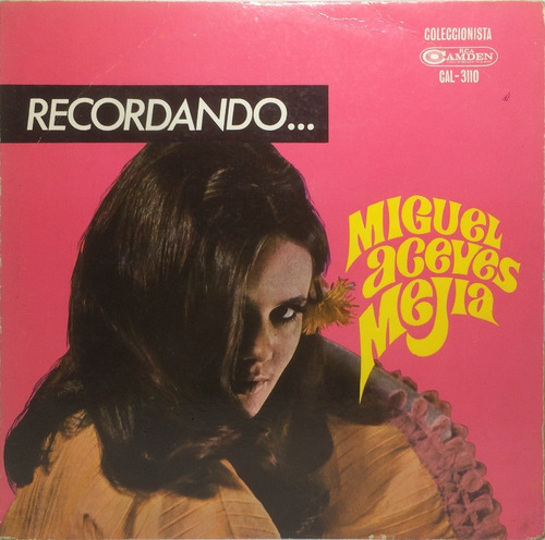 Vinilo Lp - Miguel Aceves Mejia - Recordando... Argentina