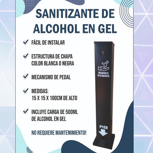 Totem Sanitizante De Recepción Jt