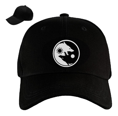 Gorra Drill Lobos Yin Y Yang Pht