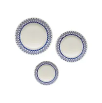 Comprar Juego Vajilla De Cerámica X18 Platos Playos Hondos Postre