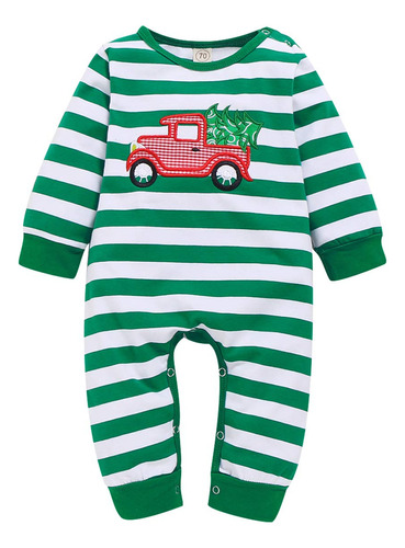 Younger Star Infant Baby Boy Girl Christmas Outfit Stripe C.