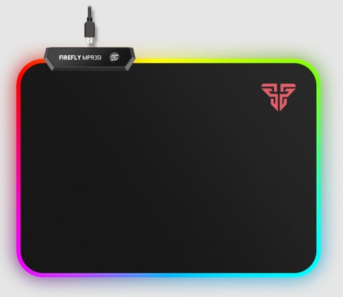 Mousepad Para Escritorio De 35x25cm | Fantech Con Luces Rgb 