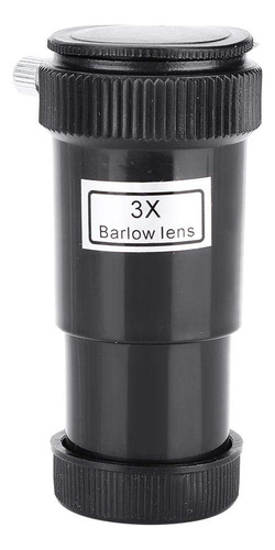 ¿2 X Black1.25? 31,7 Mm 3 X Lente Barlow Para Telescopio Ocu