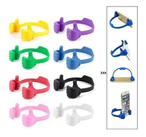 Imagen 2 de 5 de Soporte Universal Manitas Ok Stand Holder Celulares Tabletas