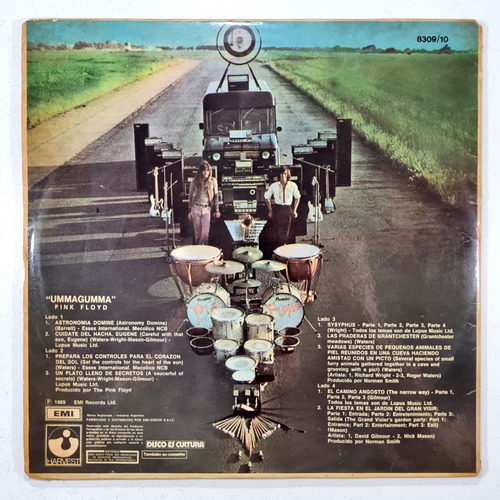 Pink Floyd - Ummagumma (1969) Argentina - Vinilo / Lp (Usado)