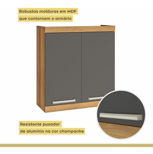 Lavanderia Modulada Com Balcão 2 Portas E Armário Ai