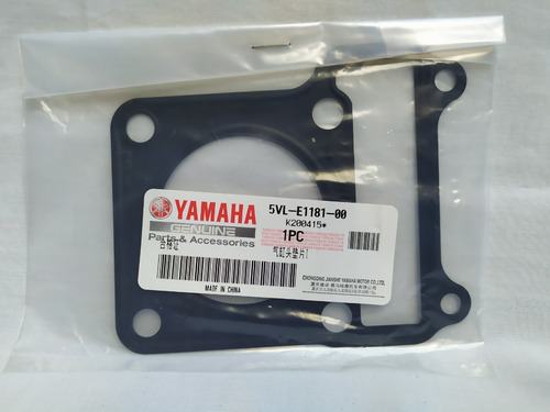 Imagen 1 de 3 de Empacadura De Camara Para Yb125 Y Ybr125 Original Yamaha