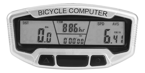 Ordenador Impermeable Para Bicicleta Con Odómetro Y Cable