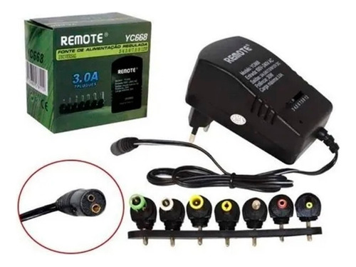 Cargador Universal 12v Regulable De 3v A 12v Fuente De Poder
