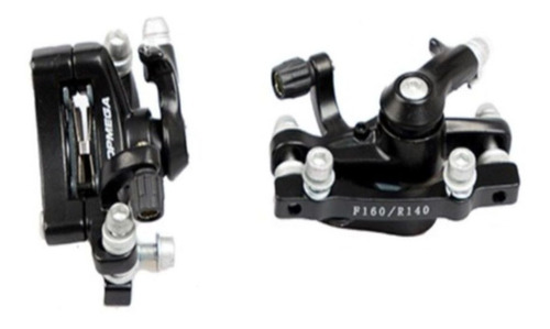 Kit X 2 Caliper Freno Bicicleta Delantero + Trasero Top Mega