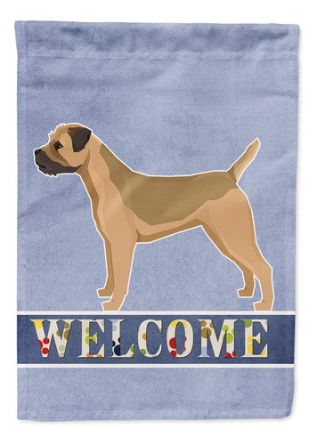 Carolines Treasures Ck3582gf Border Terrier - Bandera Decora