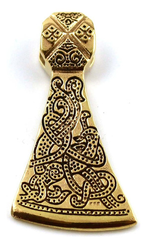 Lynnaround Collar Con Colgante De Nudo Celta Vikingo, Cabeza