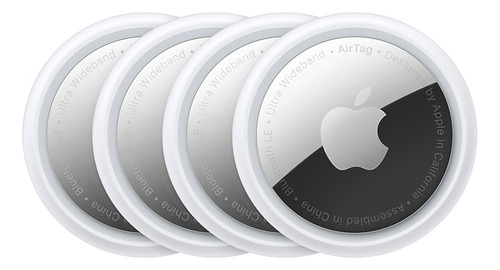 Kit Combo Apple Airtag X 4 Unidades Encuentra Llaves Cosas +