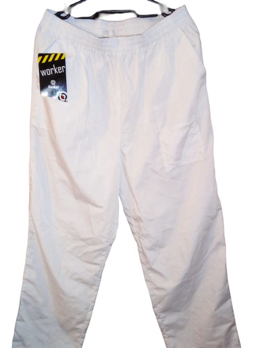 Pantalón Uniforme Blanco Xl Nuevo, Enfermeria, Gastronomía