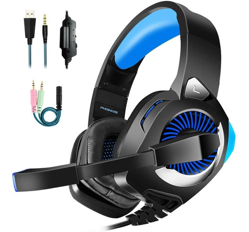 Audifonos Gamer Phoinikas H-9 Gaming Ps4, Xbox One, Luz Led 