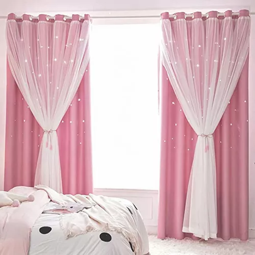 Cortinas Blackout Para Habitación De Niños En Dormitorio