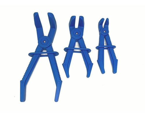 Pinza Prensa Flexible Para Frenos X 3 Angulares (pvc) Gd