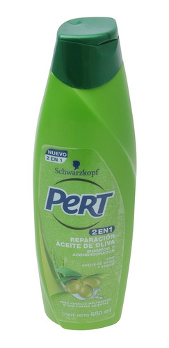 Shampoo Pert Aceite De Oliva 2 En 1 650 Ml