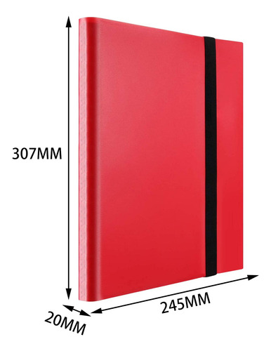 2 Piezas 432 Carpeta De Bolsillo Para Tarjetas Carpeta De