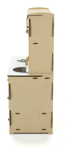 Cocina De Madera Para Chicos Cocinita De Juguete Infantil Color Blanco