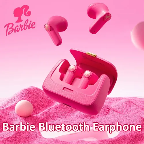 Auriculares Inalámbricos Bluetooth 5.3 Barbie Strawberry