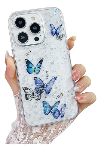 Mundulea Funda Compatible Con iPhone 15 Pro Max, Transparent