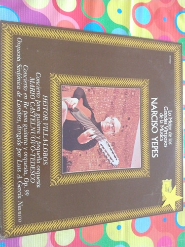 Narciso Yepes Lp Lo Mejor De Los Grandes Virtuosos (Usado)