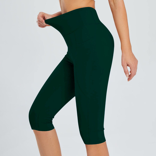 Capris De Entrenamiento Para Mujer, Casuales, De Verano, Con