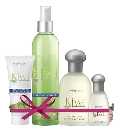 comprar Paquete Kiwi  Incluye Fragancia, Refrescante Y Crema  Manos