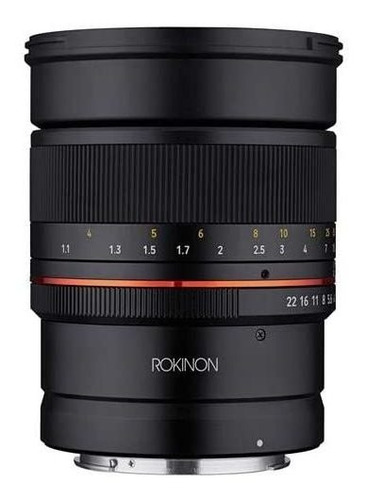 Lente Rokinon 85 Mm F1.4 Para Camaras Sin Espejo Canon R