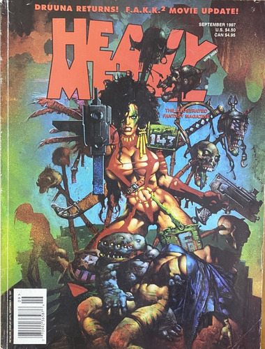 Heavy Metal, Comic Fantasía Usa, Set 1997 En Inglés, Hm1