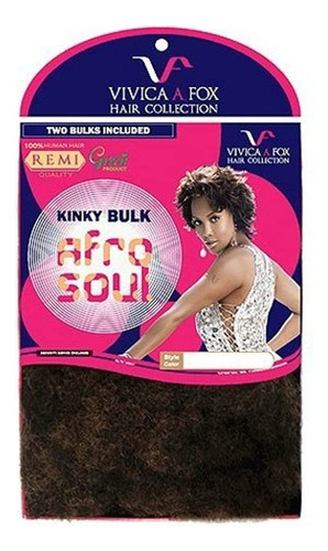 Vivica Un Zorro Humanos De Soul Afro Rizado Bulk 16 - Hkbk16