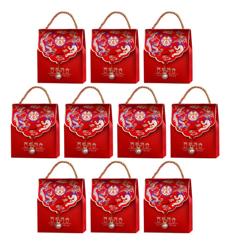 Bolsas De Fiesta Para Bodas, Caramelos Happy Candy, 10 Unida