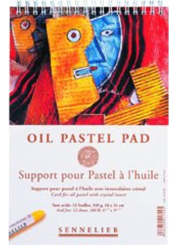 Sennelier 9-1/2 X12-1/2  Oil Pastel Pad