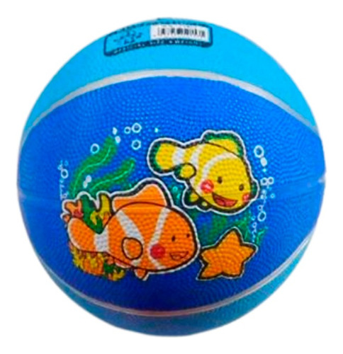 Balón De Baloncesto Deporte Básquet Juego Diseño Muñecos 