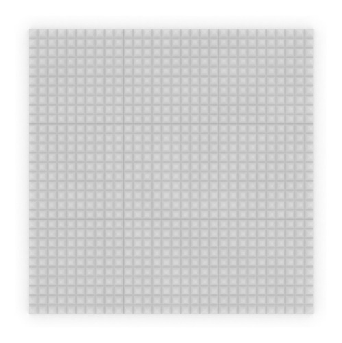 Placa Panel Acústico Ignifugo Piramid Premium 610x610x50mm