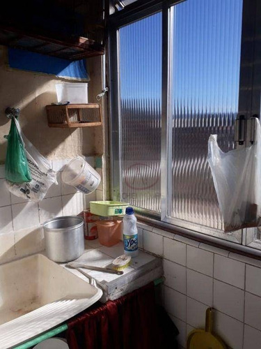 Imagem 9 de 19 de Apartamento Com 2 Dormitórios, Vaga De Garagem Suficiente , Espaço Para Motos E Bicicletas À Venda, 80 M² Por R$ 270.000 - Vila Matias - Santos/sp - Ap10771