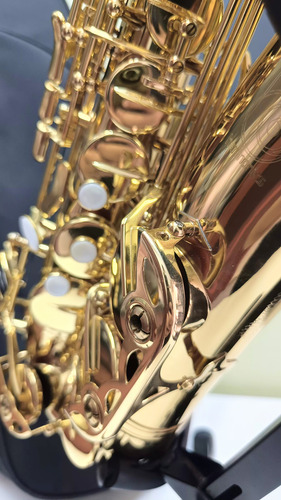 Sax Alto Harmônics Cód:624 Laqueado (Usado)