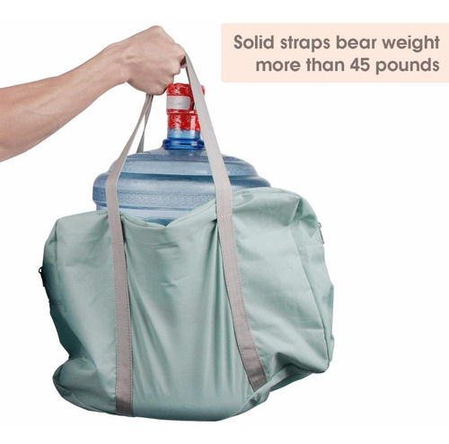 Imagen 3 de 5 de Sunya Bolsa De Viaje Plegable Para Viajes Y Deportes (azul)