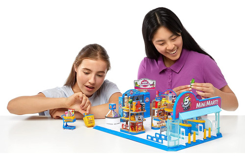 5 Marcas De Sorpresa - Mini Mart Playset De Zuru (serie 4) C