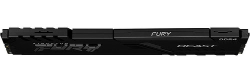 Memoria RAM Fury Beast DDR4 gamer color negro 32GB 1 Kingston KF432C16BB/32