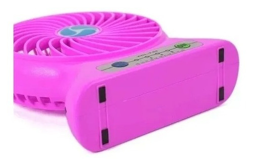 Ventilador Recargable 3 Velocidades Portatil Bolsillo 1594