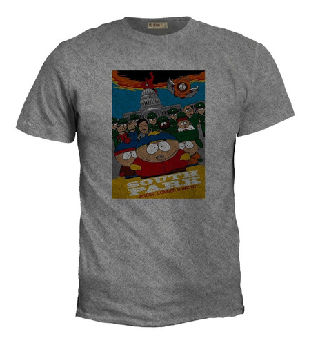 Camiseta 2xl-3xl Llamas Bigger Longer & Uncut South Park Zxb