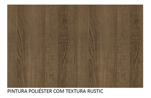 Mesa Madesa con Tapa Rectangular 5275 Color Marrón