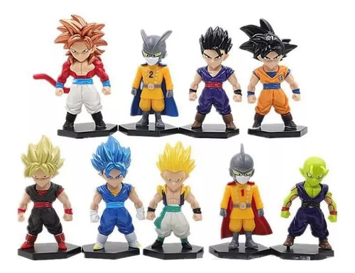 Figuras Anime Dragon Ball Super Hero Goku Gohan Gogeta Gamma