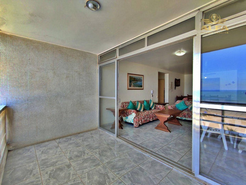 Imagem 7 de 20 de Apartamento Frente Ao Mar Na Praia Das Pitangueiras Com 2 Dormitórios Mais 1 Dependência E 1 Vaga. Guarujá-sp.; - Ap1420