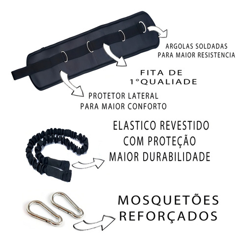 Kit de agilidad, cinturón de tracción, escalera de agilidad y cono