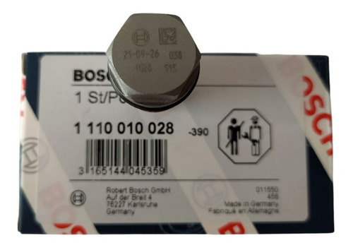 Válvula Reguladora Pressão Rail Flauta Bosch 1110010028